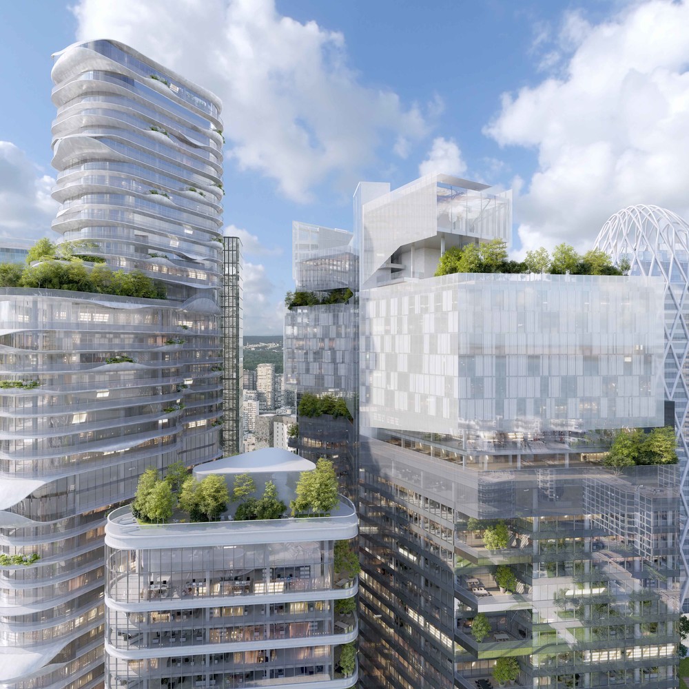 LES ECHOS / Le projet Odyssey ambitionne de créer un nouveau pôle d'attractivité à la Défense - © Cro&Co