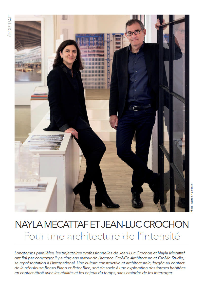 MATIERES I  Edito et interview croisée - © Cro&Co